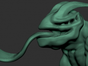 zung creature 3D-printmodel