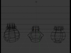 fantasy rpg potions bottles 3D Model