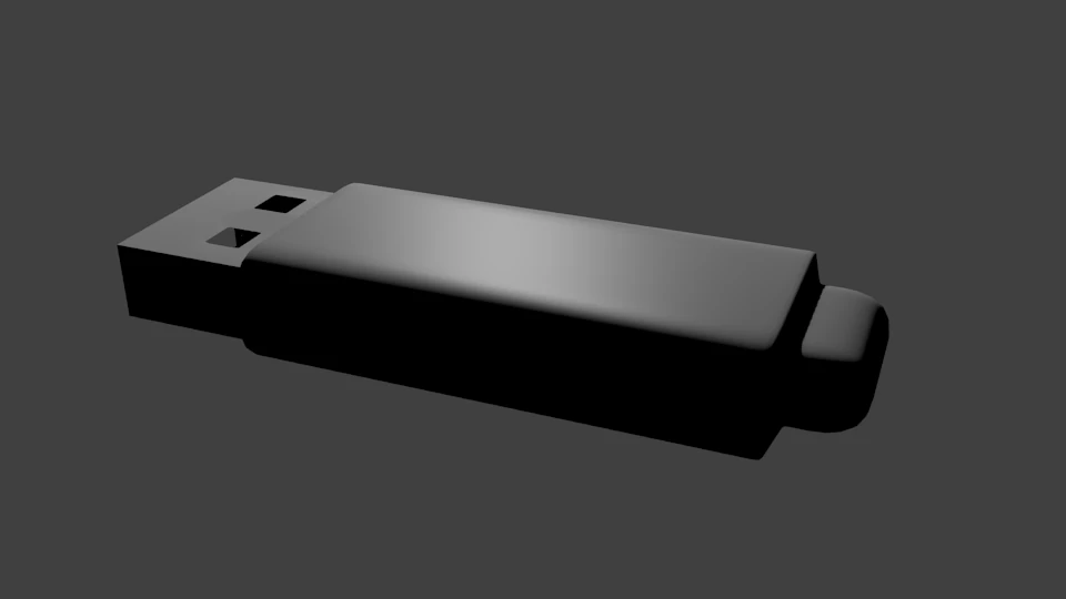 flashdisk 3D Model .c4d .max .obj .3ds .fbx .stl .blend 