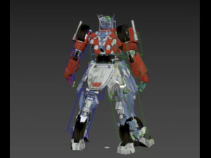 transformers knight optimus prime 3D Model
