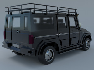 off road car 3Dモデル