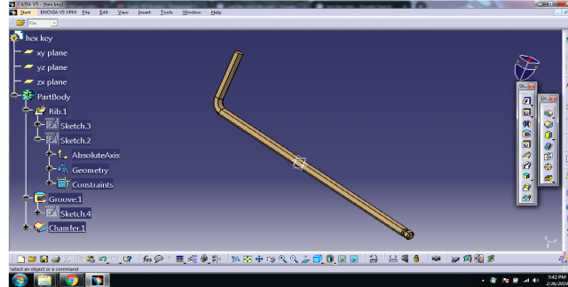 hex key m6 Modelo 3D .c4d .max .obj .3ds .fbx .stl .blend 