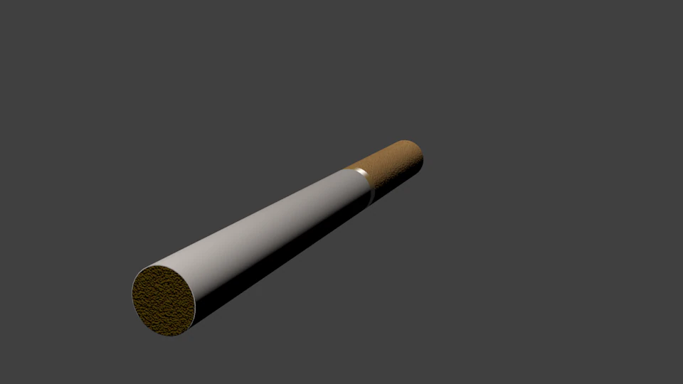 rokok Model 3D .c4d .max .obj .3ds .fbx .stl .blend 