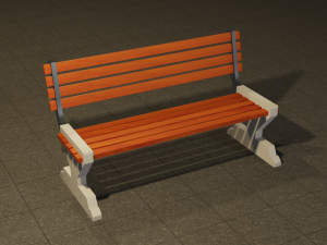 bench 3D Model
