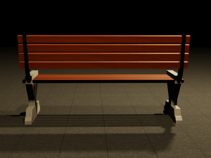 bench Modelo 3D