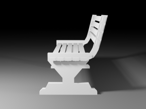 bench Modelo 3D