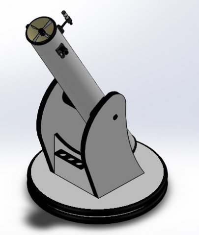 telescope Modelo 3D .c4d .max .obj .3ds .fbx .stl .blend 