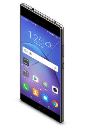 huawei mate 9 3D 模型 .c4d .max .obj .3ds .fbx .stl .blend 