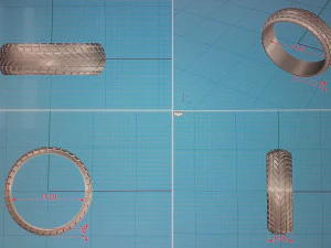 ring tire 3D Model