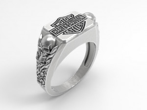 ring harley davidson 3D प्रिंट मॉडल