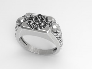 ring harley davidson Modelo de impresión 3D