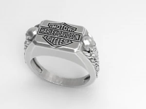 ring harley davidson 3D Print Model