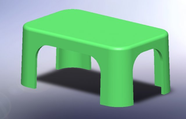 bathroom stool Modèle 3D .c4d .max .obj .3ds .fbx .stl .blend