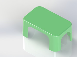 bathroom stool Modèle 3D