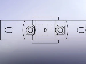 assembly of plummber block 3D Model