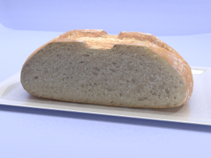 village bread Model 3D