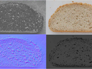 village bread 3D Model
