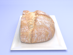 village bread Modelo 3D