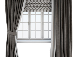 curtains 2 3D Model in Other 3DExport