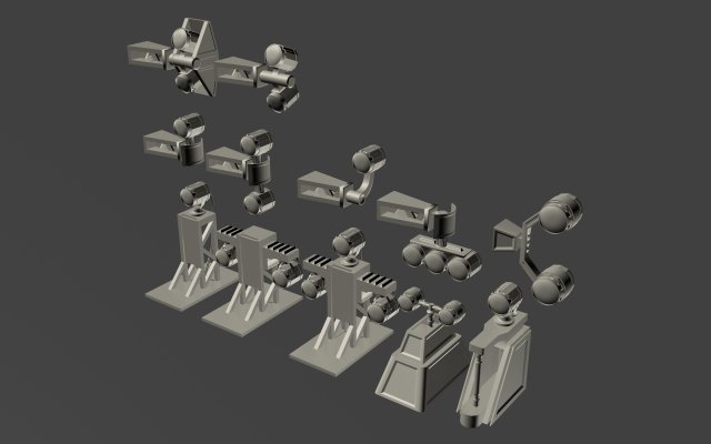 spotlight 3D Model .c4d .max .obj .3ds .fbx .stl .blend 