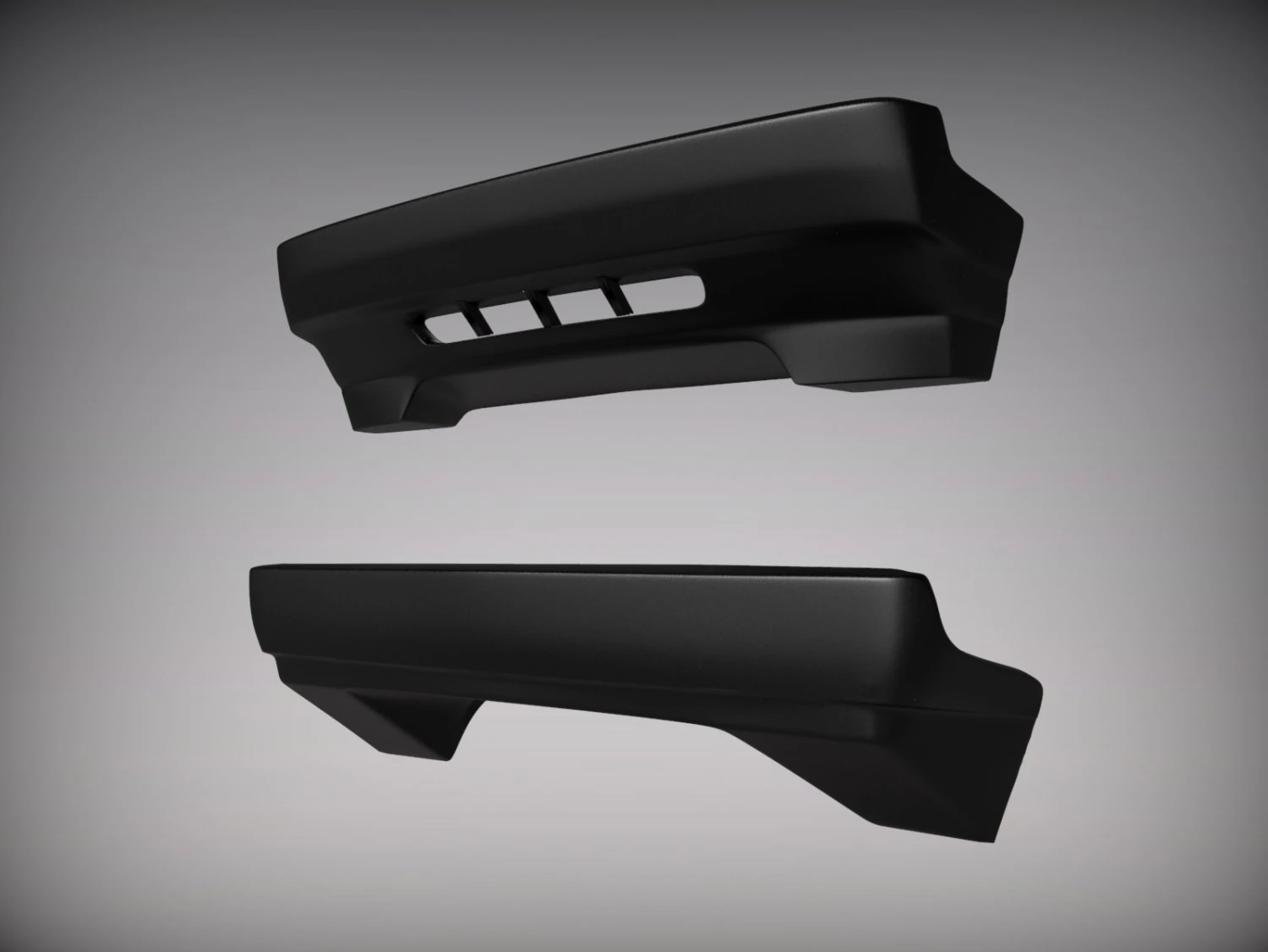 car bumper 3D Model .c4d .max .obj .3ds .fbx .stl .blend