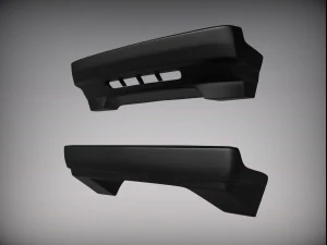 p&aacute;ra-choque do carro Modelo 3D