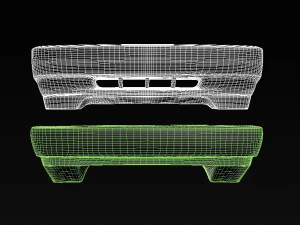 car bumper 3D Model