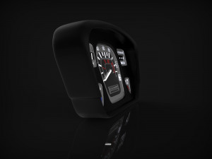 car dashboard zaz-yalta 1961-1969 3D Model