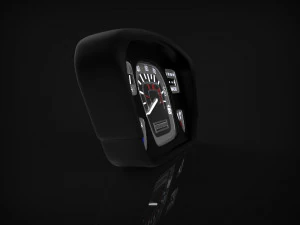 painel do carro zaz-yalta 1961-1969 Modelo 3D