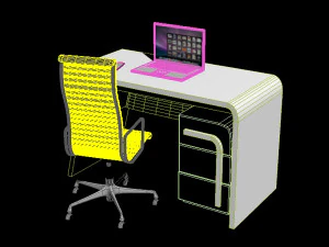 abinet table 1 3D Model