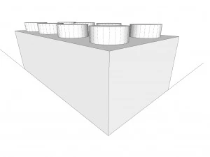 lego bricks set 1 3D Model