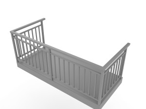 balcony 3D 모델