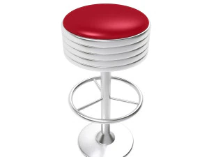 sgabello da bar Modello 3D