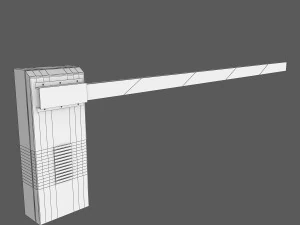 boom gate 3D Model