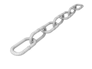 chain link Modelo 3D