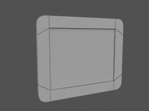 krijttablet 3D Model