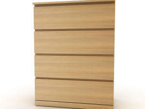chest drawers ikea 3D Model