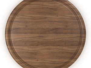round chopping board Modèle 3D