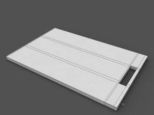 planches &agrave; d&eacute;couper Modèle 3D