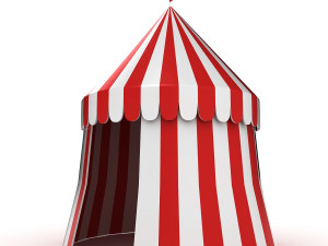 circus tent 3Dモデル