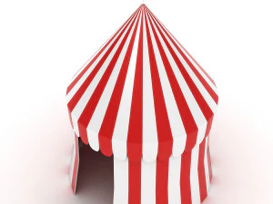circus tent 3D Model