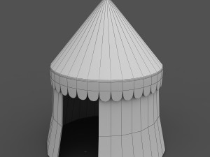 circus tent 3Dモデル