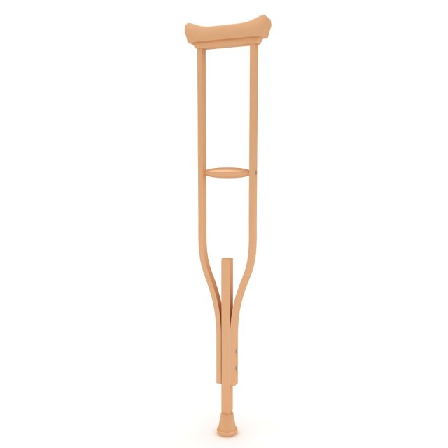 crutches Modelo 3D .c4d .max .obj .3ds .fbx .stl .blend 