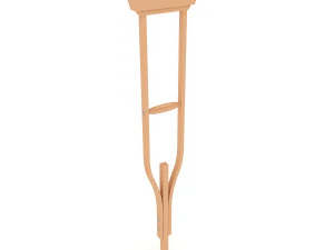 crutches 3D Model