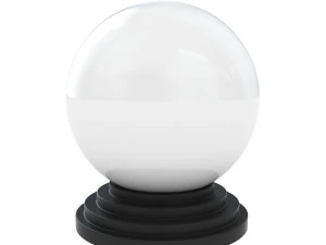 bola de cristal Modelo 3D