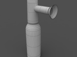 dog air horn 3D Model