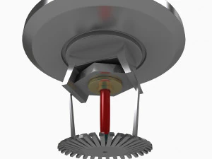 sprinkler contra incêndio Modelo 3D