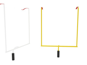 football uprights 3Dモデル
