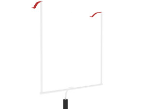 football uprights 3D मॉडल