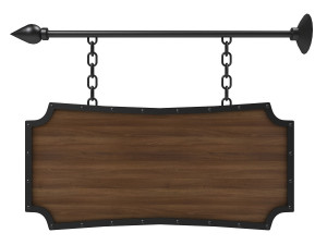 hanging sign 3Dモデル